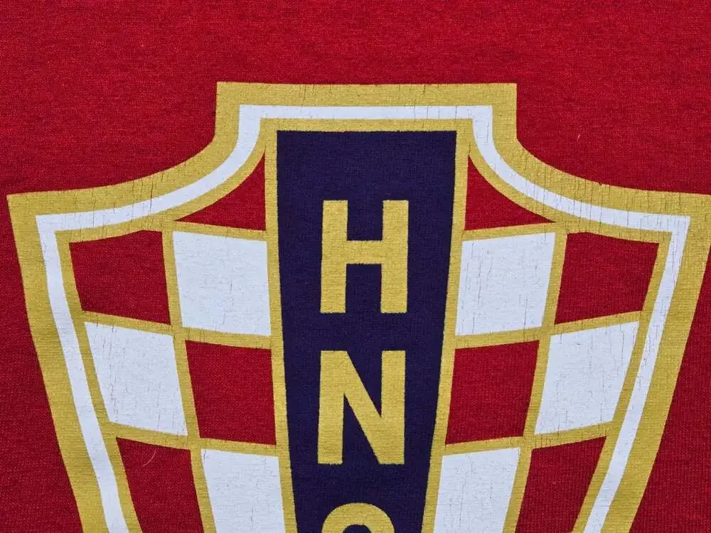 Nike Croatia HNS National Soccer Team Graphic T-Shirt Red
